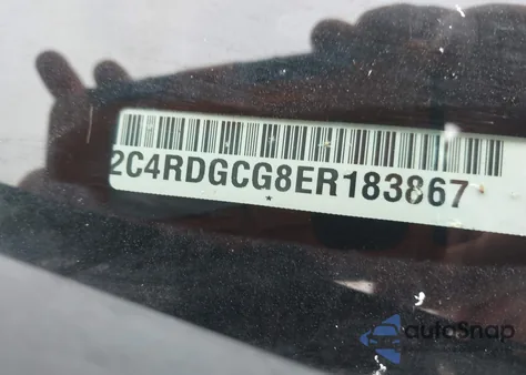 2014 Dodge Grand Caravan Sxt z USA, uszkodzony, nr VIN 2C4RDGCG8ER183867